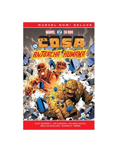MARVEL 2 EN UNO (MARVEL NOW! DELUXE) LA COSA Y LA ANTORCHA HUMANA