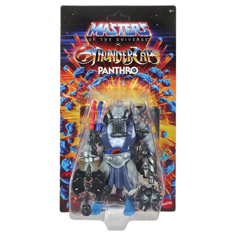 MAITRES DE L’UNIVERS X COSMOCATS Figurine Panthro / Panthéro Mattel