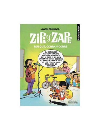 MAGOS DEL HUMOR 218. ZIPI Y ZAPE. BUSQUE, CORRA Y COBRE