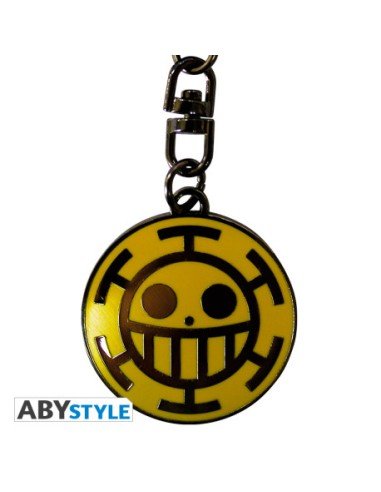 ONE PIECE LLAVERO TRAFALGAR LOGO