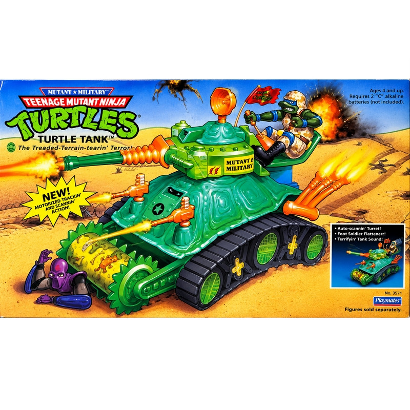 TORTUES NINJA Véhicule Turtle Tank Playmates