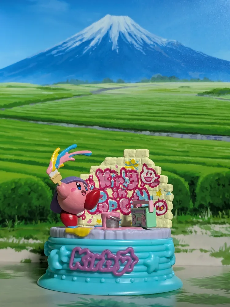 Re-Ment - Kirby in Pop City!! - Graffiti avec une peinture spéciale